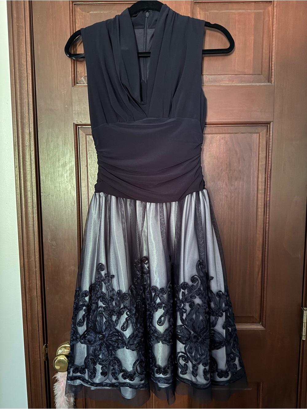 Navy semi-formal dress